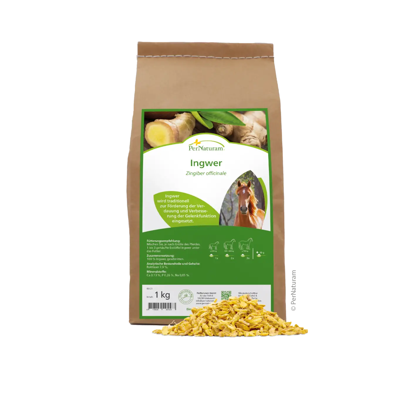 PerNaturam Ingwer 1kg