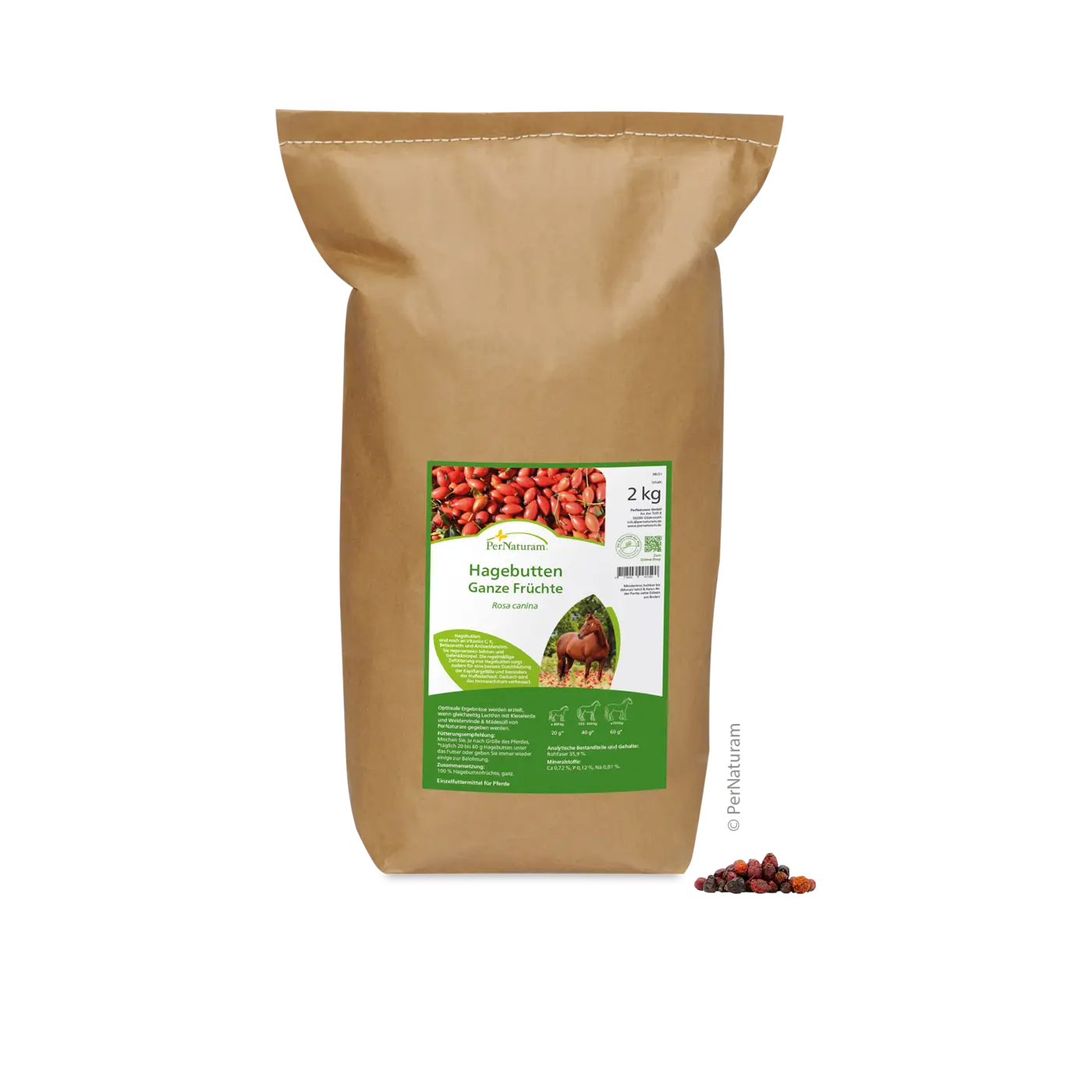 PerNaturam Hagebutten ganz 2kg