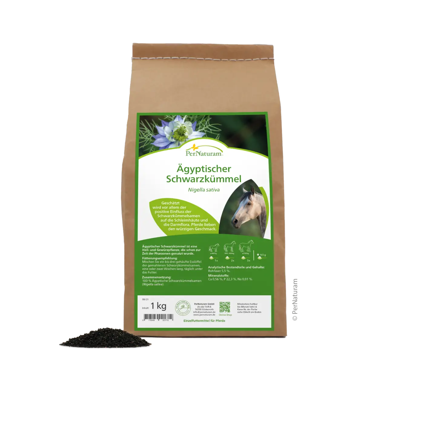 PerNaturam Ägyptischer Schwarzkümmel 1kg