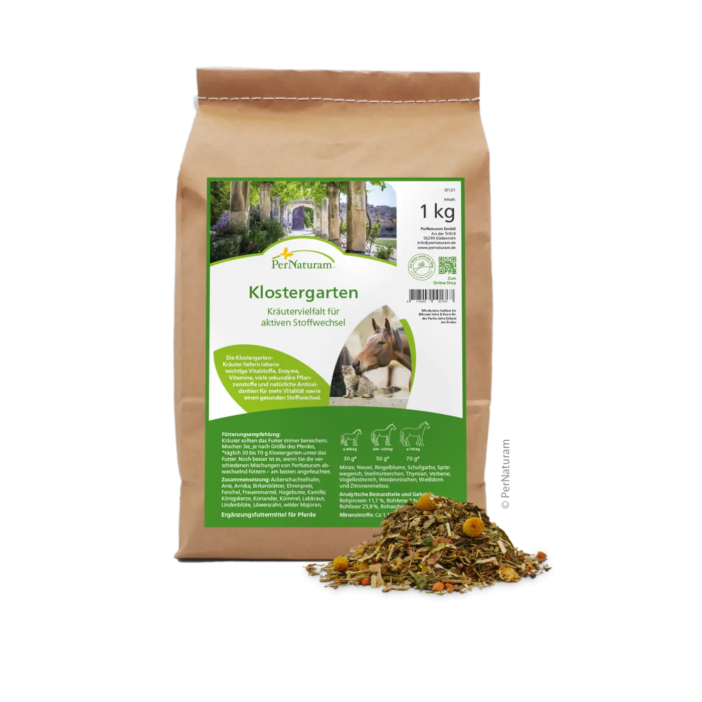 PerNaturam Klostergarten 3kg