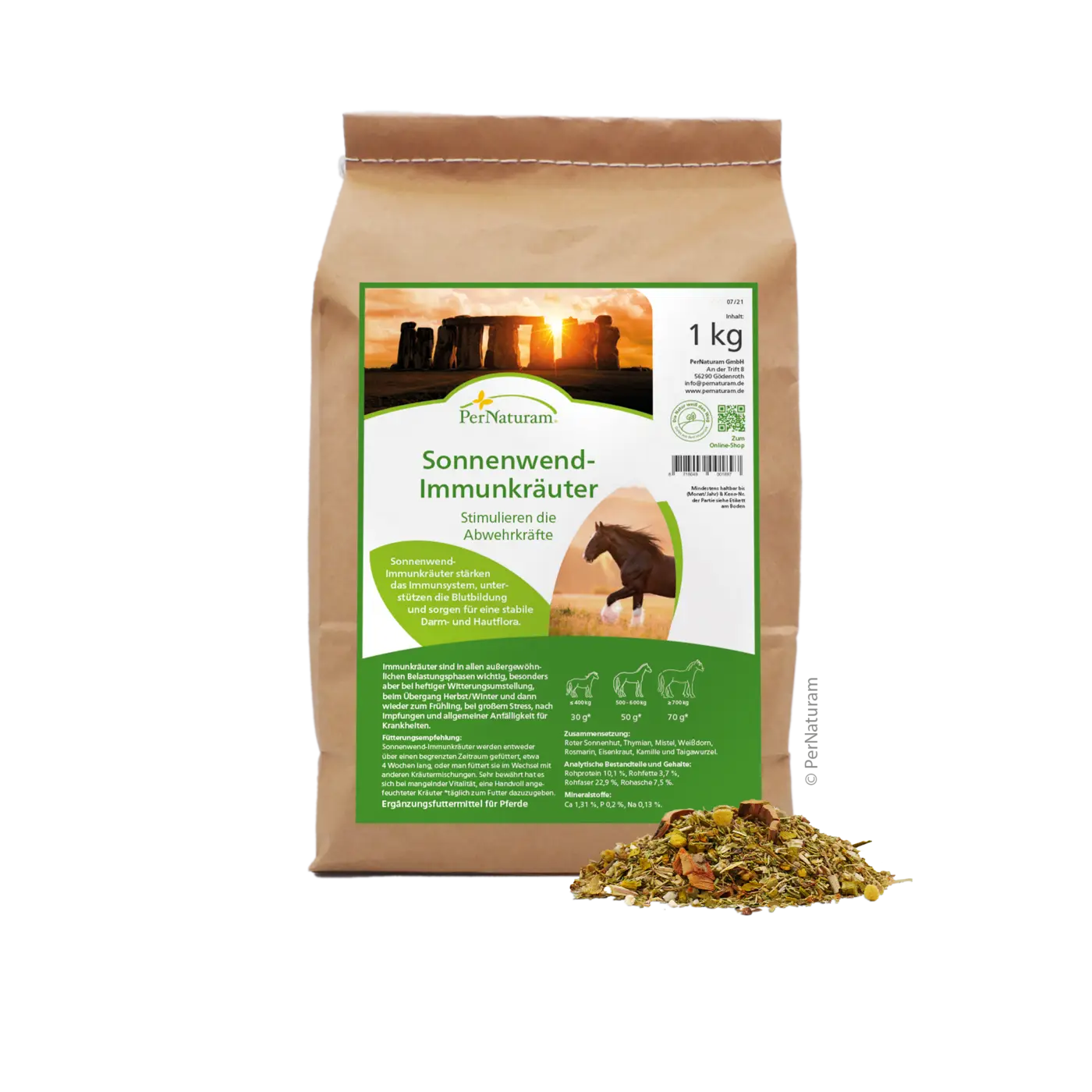 PerNaturam Sonnenwend-Immunkräuter 3kg
