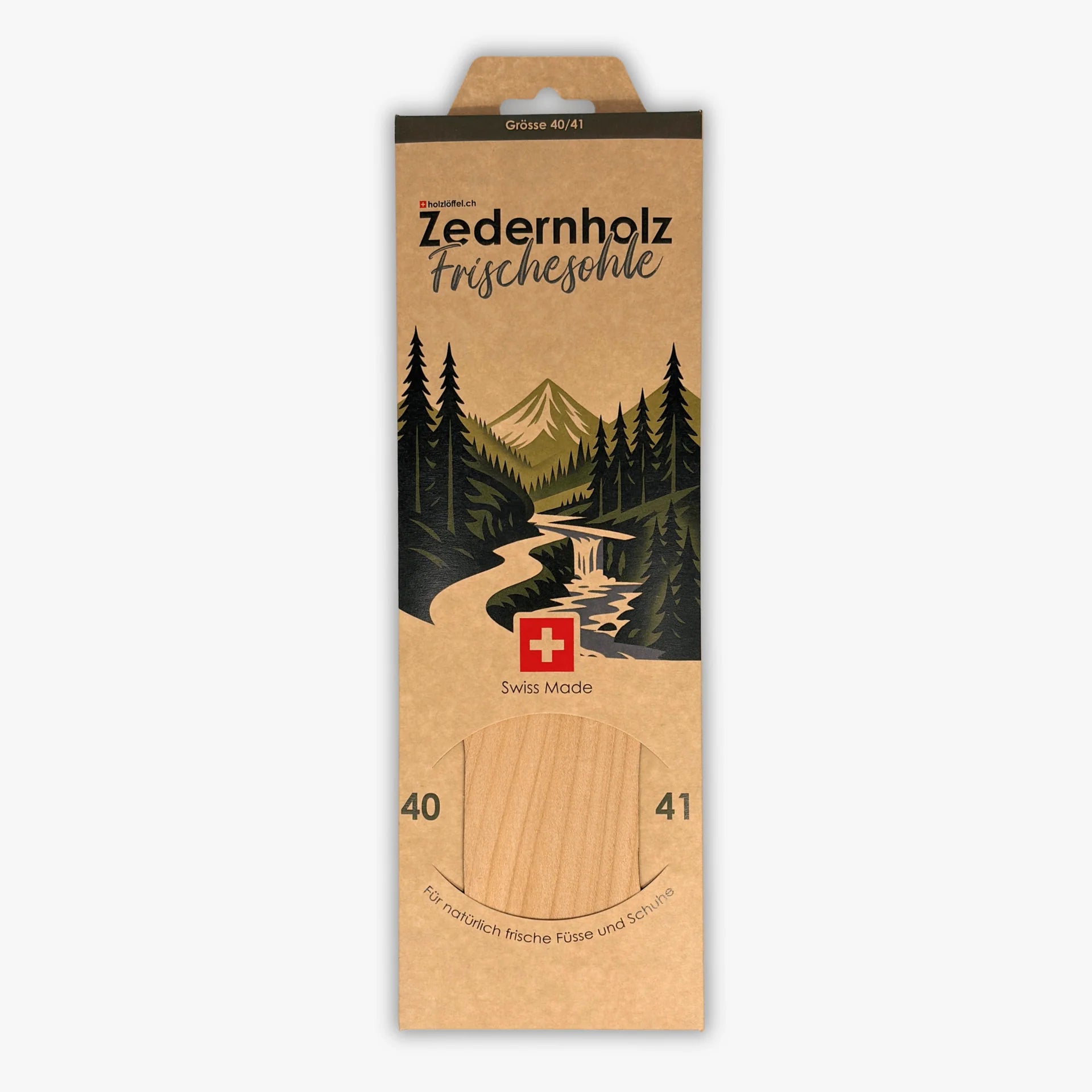 ZEDERNHOLZ FRISCHESOHLEN GR 40/41