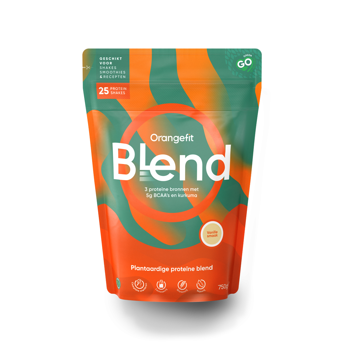 ORANGEFIT PROTEINSHAKE BLEND VANILLE 750