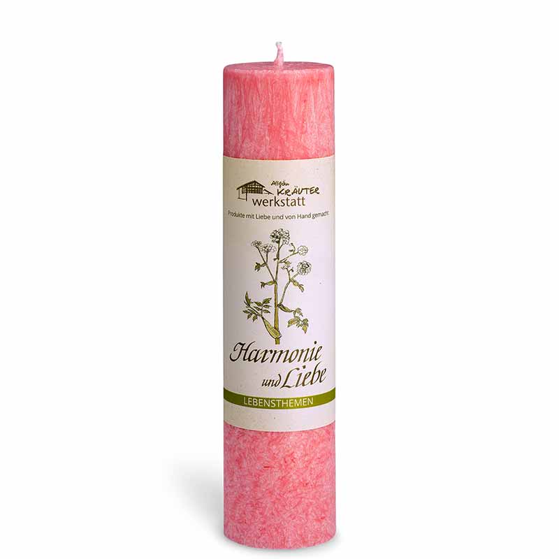 ALLGÄUER KERZE HARMONIE UND LIEBE