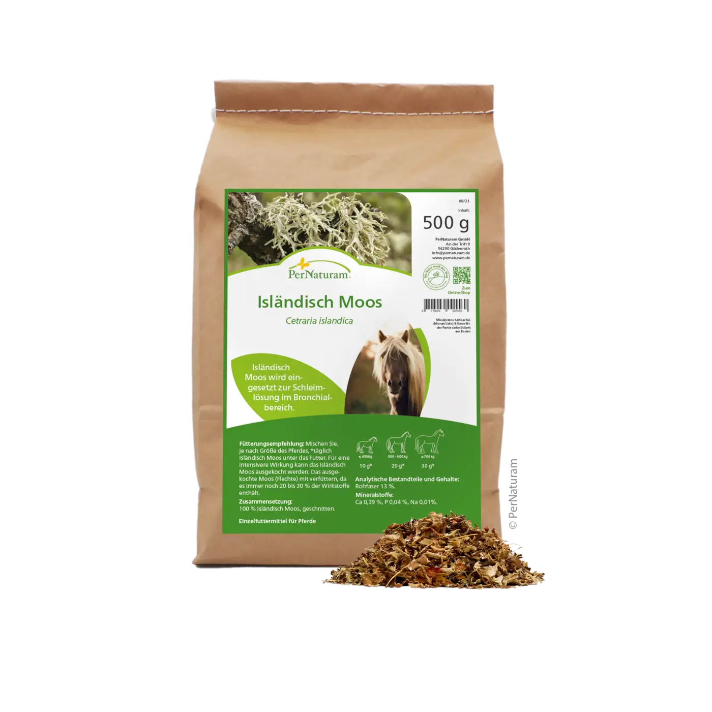 PerNaturam Isländisch Moos 500gr