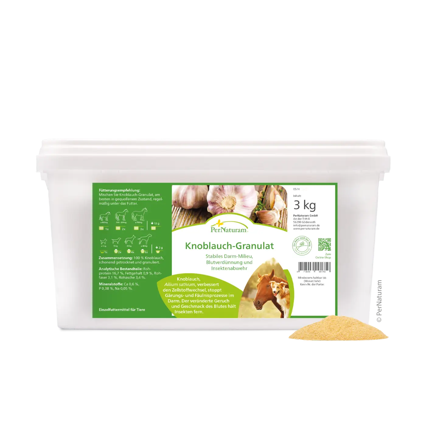 PerNaturam Knoblauchgranulat 3kg