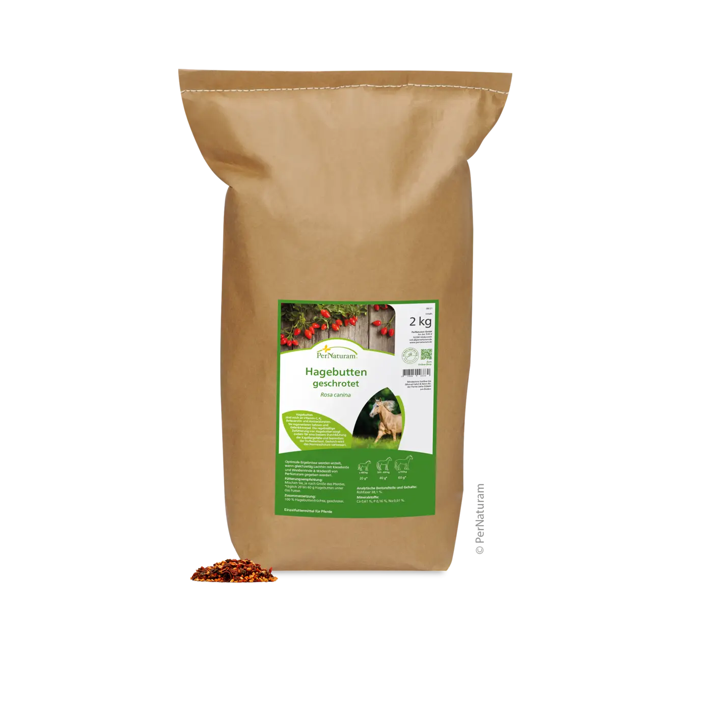 PerNaturam Hagebutten geschrotet 2kg