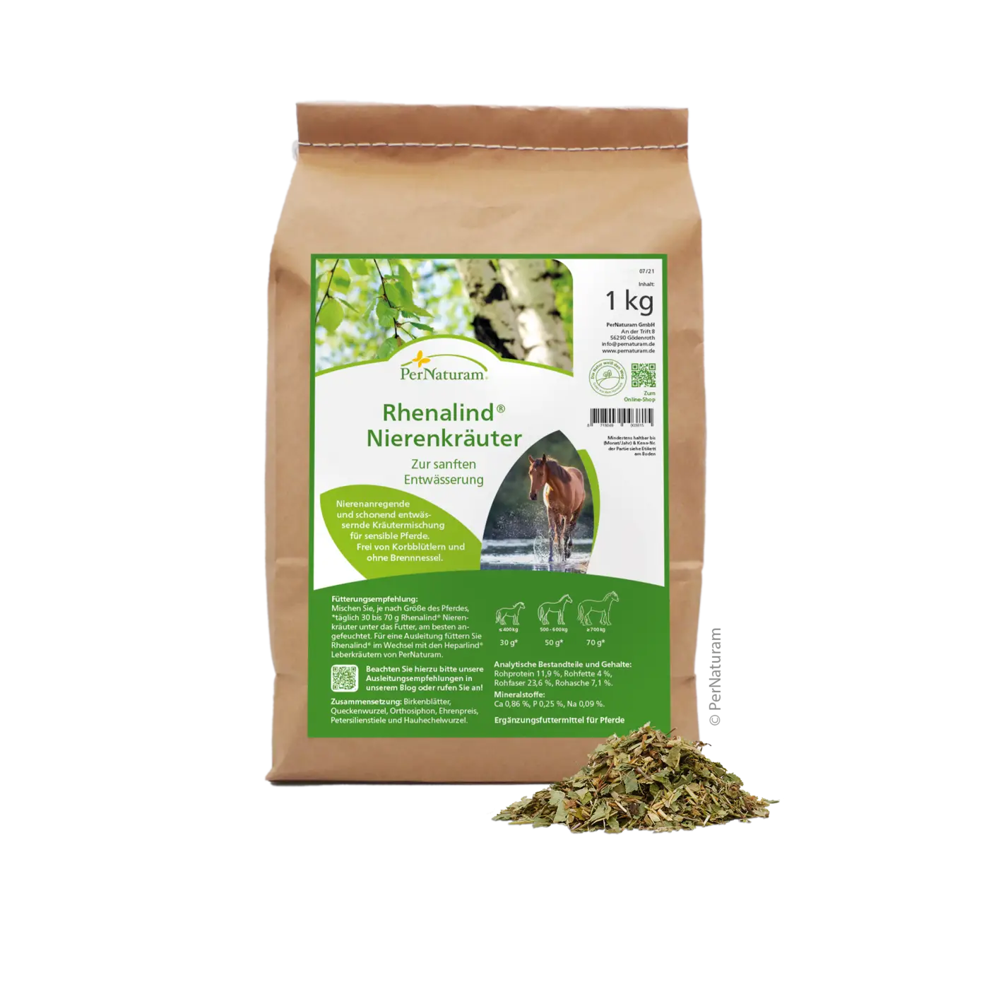PerNaturam Rhenalind Nierenkräuter 3kg