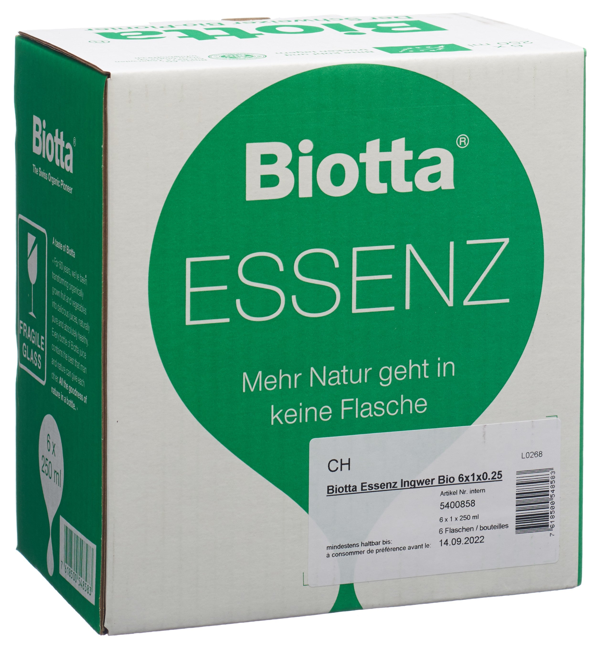 #Grösse_6 Flaschen x 2.5 dl