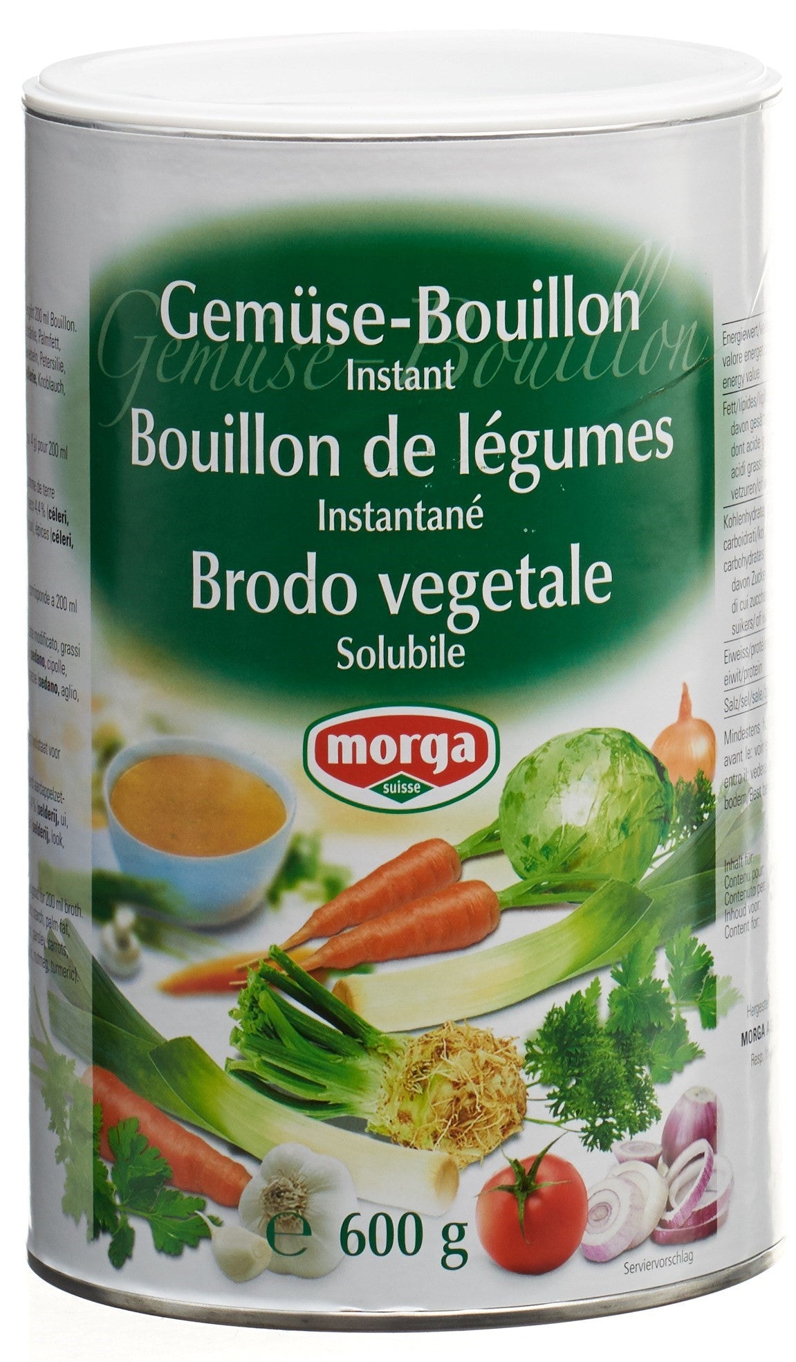 #Grösse_Dose 600 g