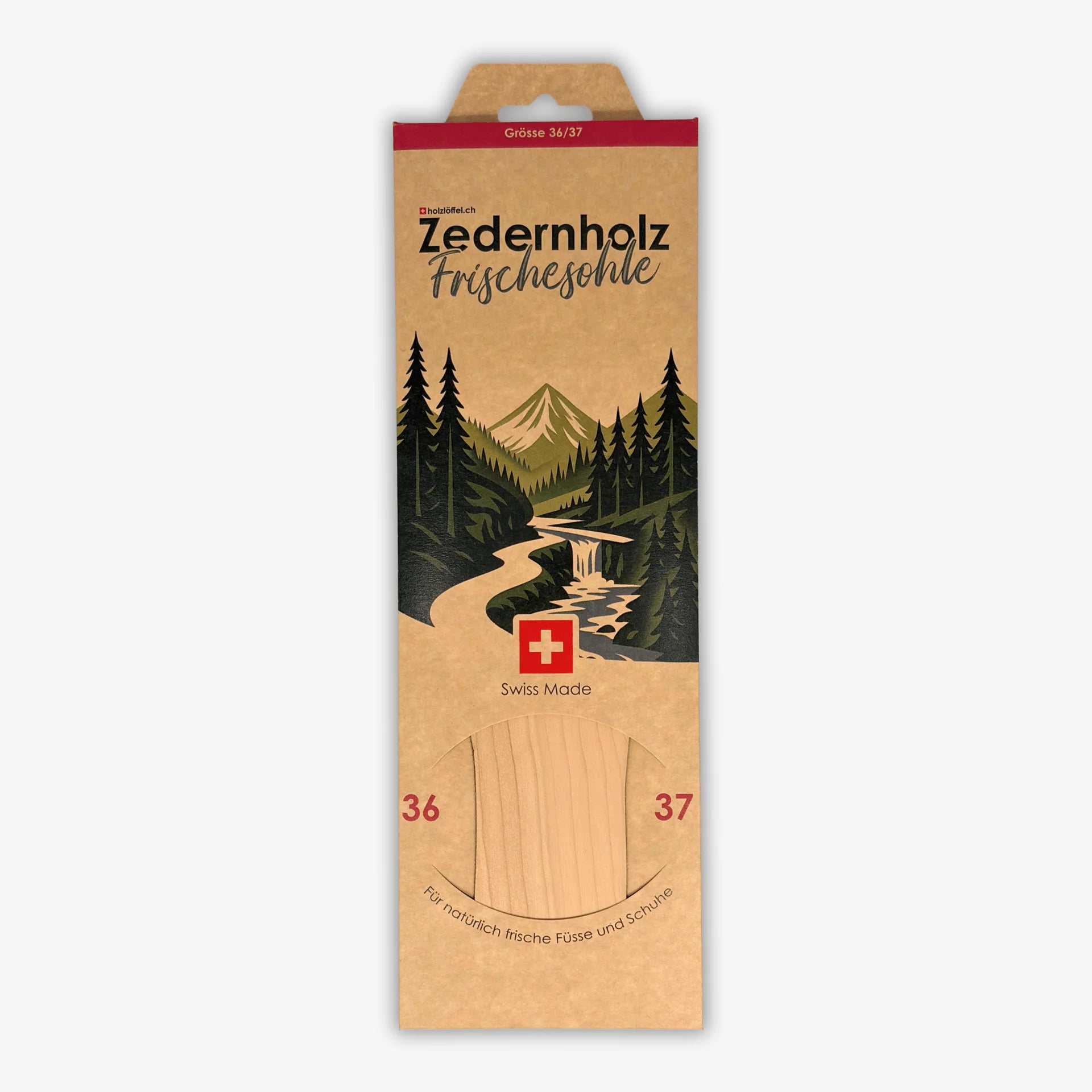 ZEDERNHOLZ FRISCHESOHLE GR 36/37