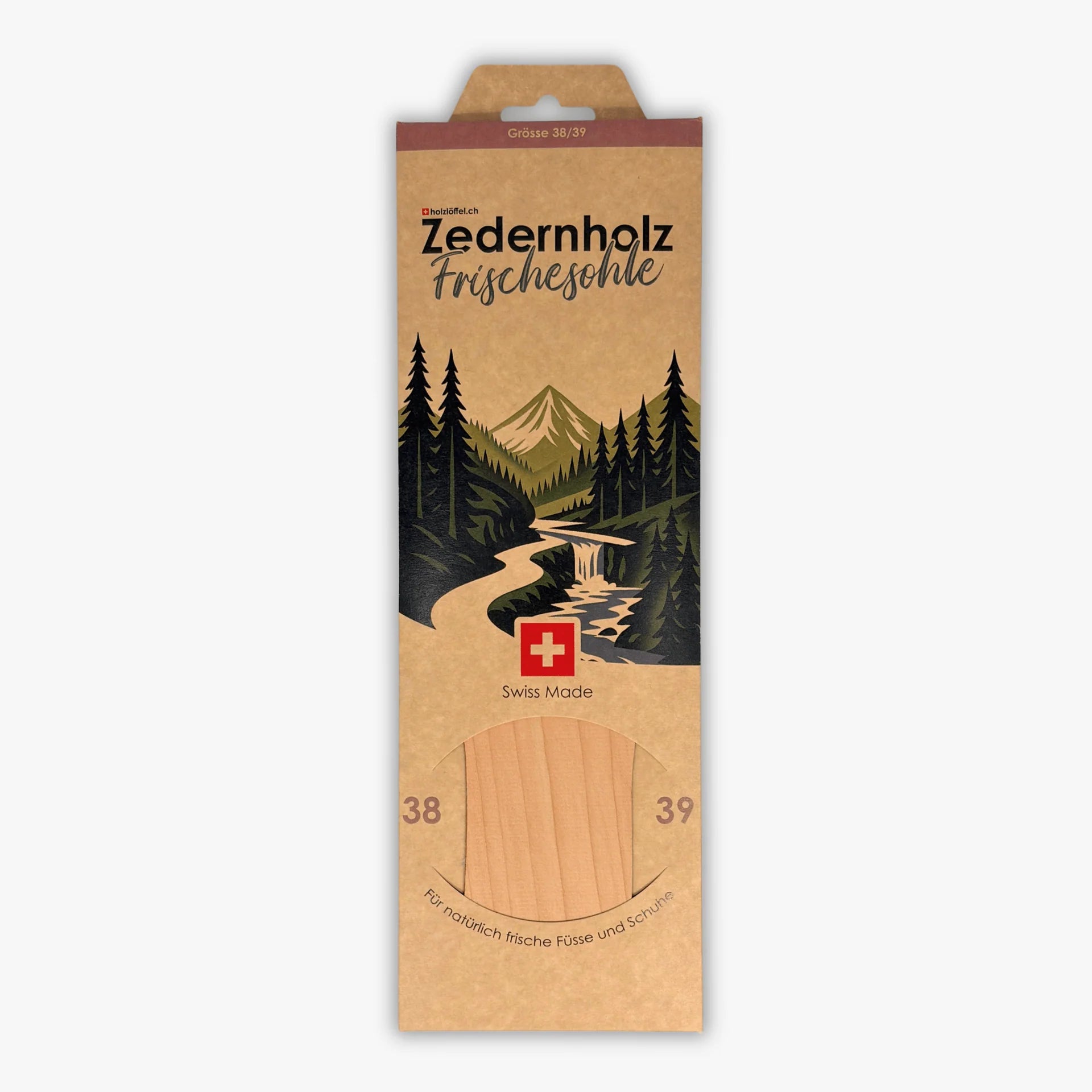 ZEDERNHOLZ FRISCHESOHLE 38/39