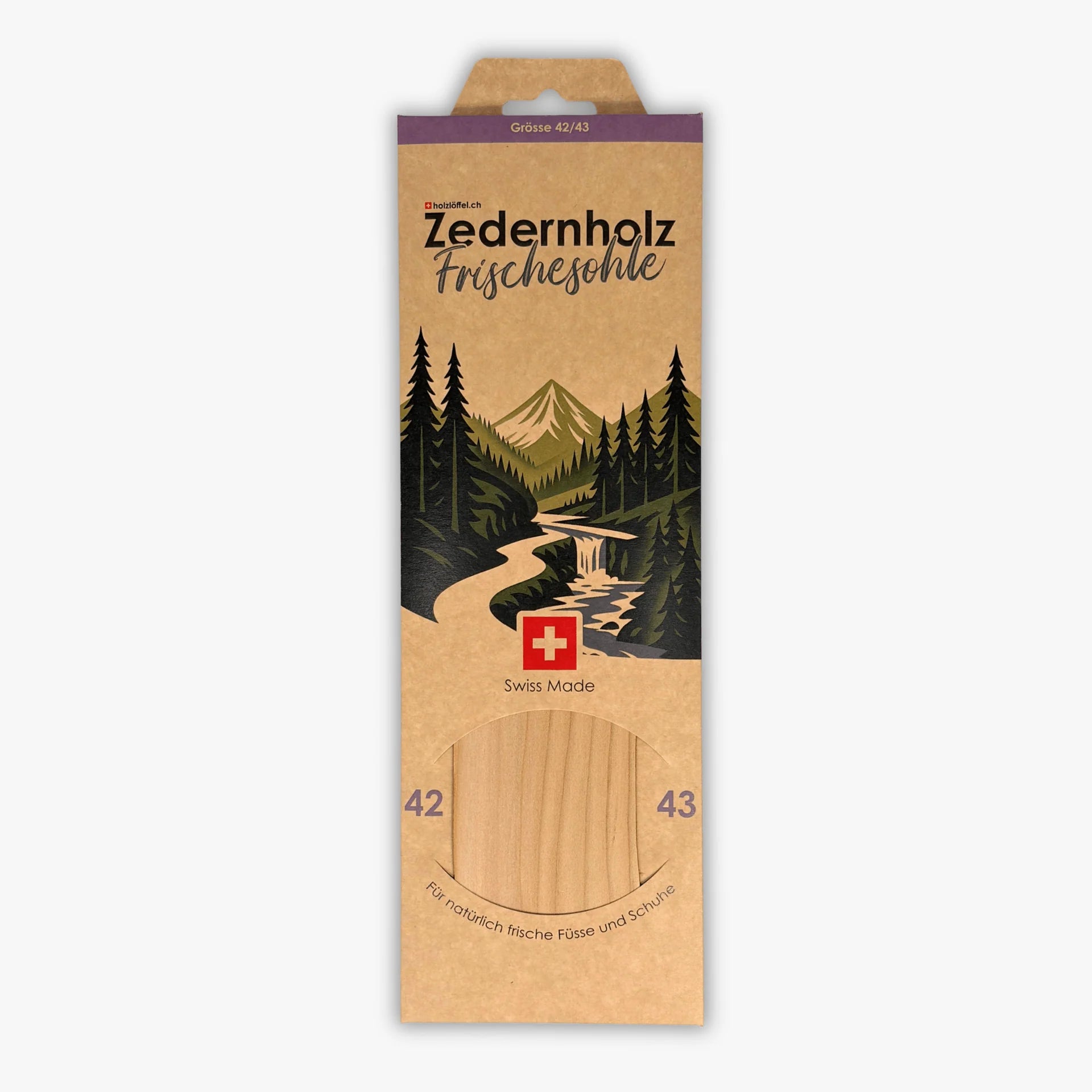 ZEDERNHOLZ FRISCHESOHLE 42/43