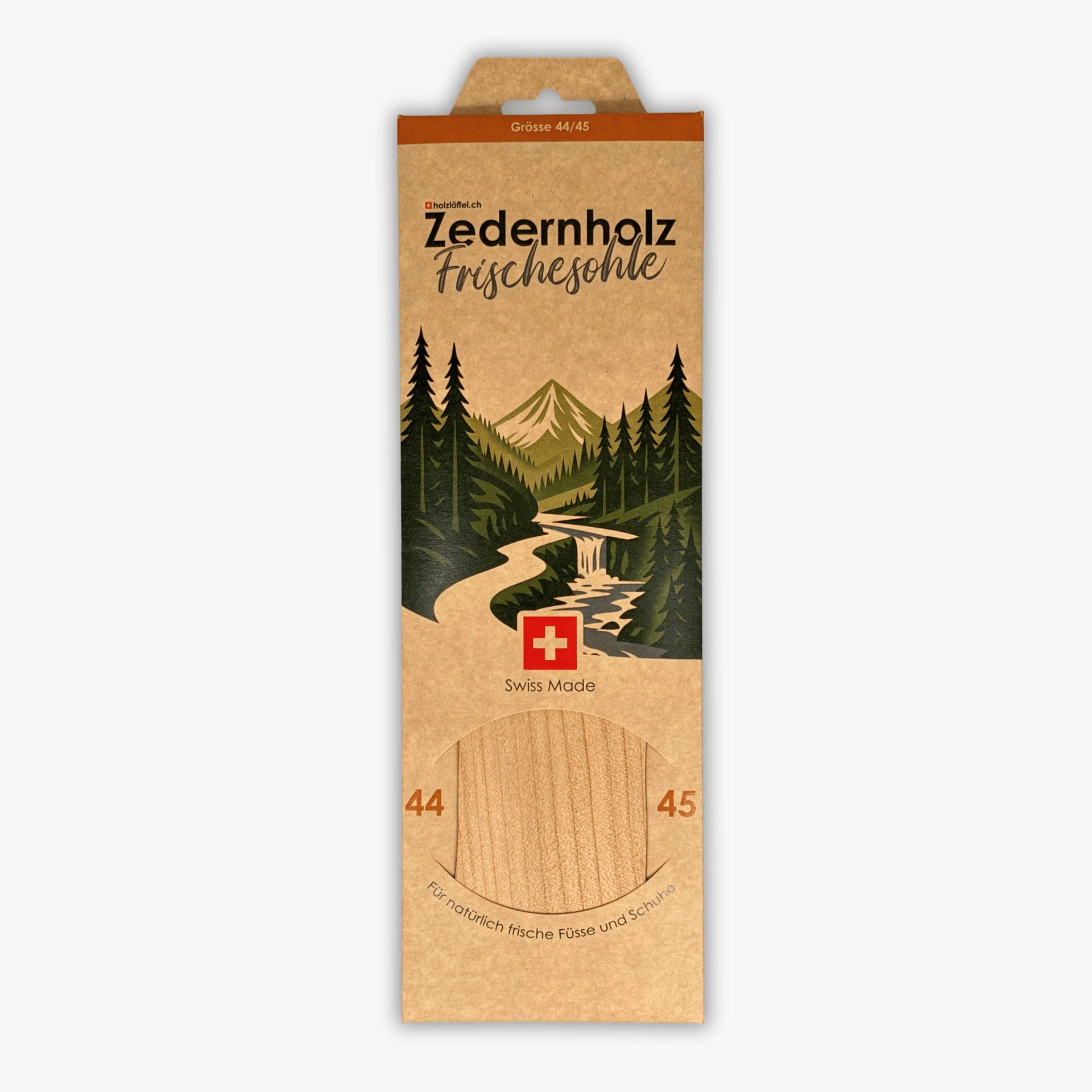 ZEDERNHOLZ FRISCHESOHLE 44/45