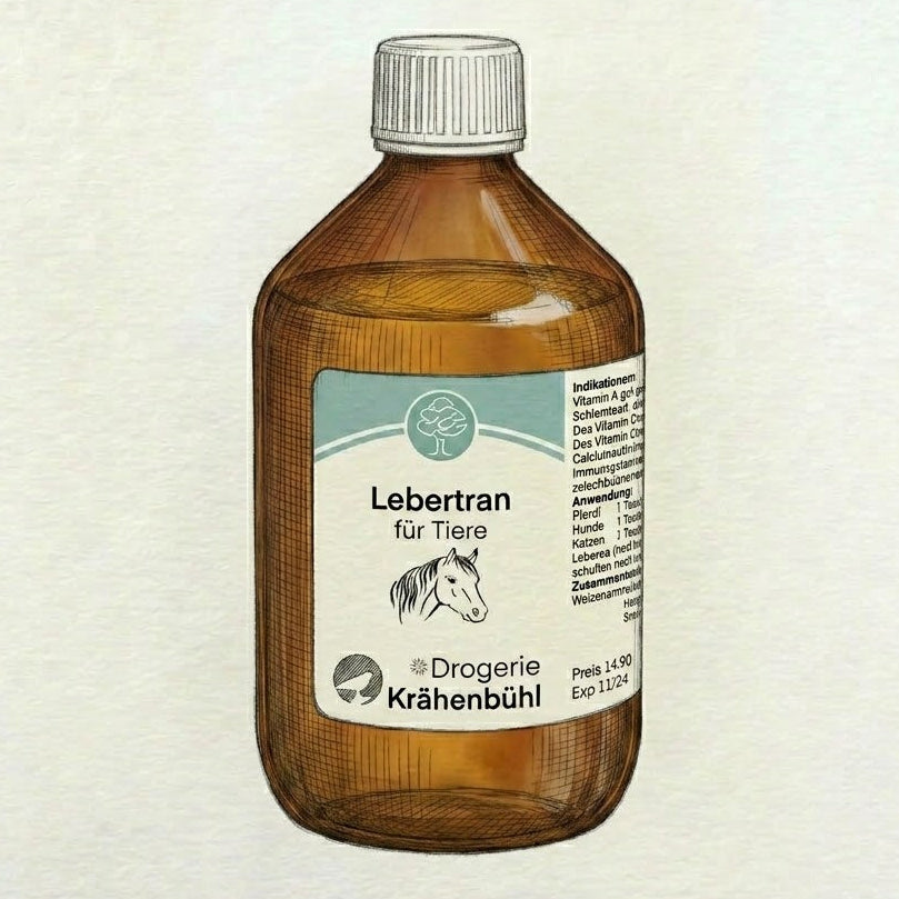 SWIDRO Lebertran für Tiere 500 ml